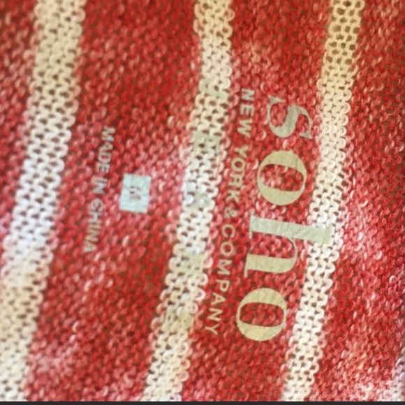 Striped Long Sleeve Blouse Top - Picture 4 of 7